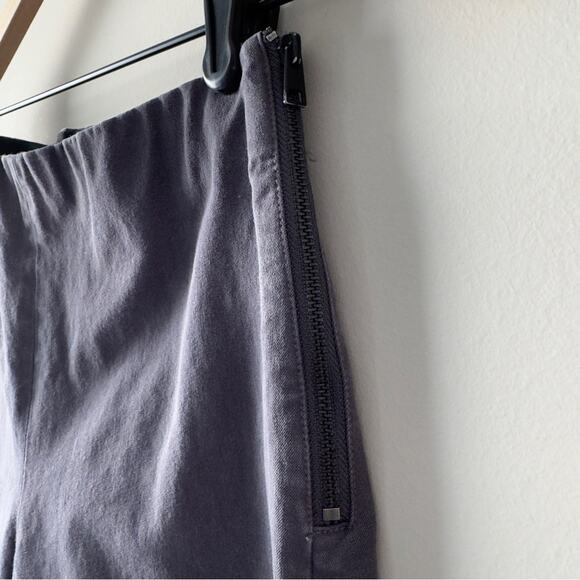 Everlane The Side-Zip Stretch Cotton Pant Gray Business Casual Classic solid 6 - Picture 5 of 10
